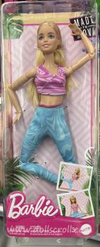 Mattel - Barbie - Made to Move - Waves - Caucasian - кукла